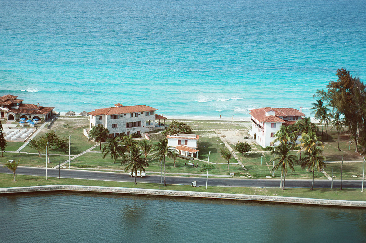 Vacation homes on the beach
