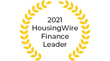 2021 HousingWire Finance Leader award