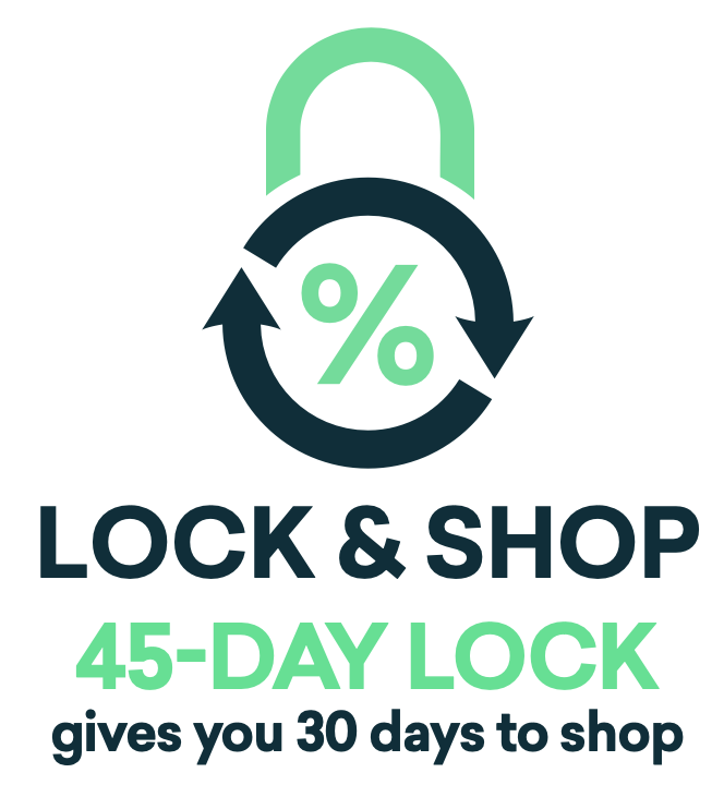Worried rates may rise? Lock yours in with Lock & Shop!***